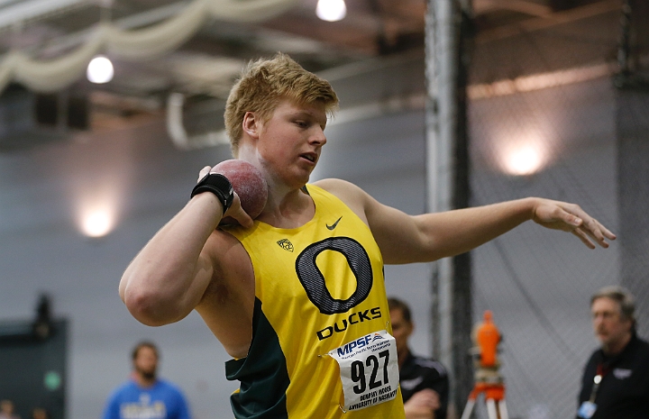 2013MPSFSat-102.JPG - 2013 Mountain Pacific Sports Federation Indoor Track and Field Championships, February 22-23, Dempsey Indoor, Seattle, WA.